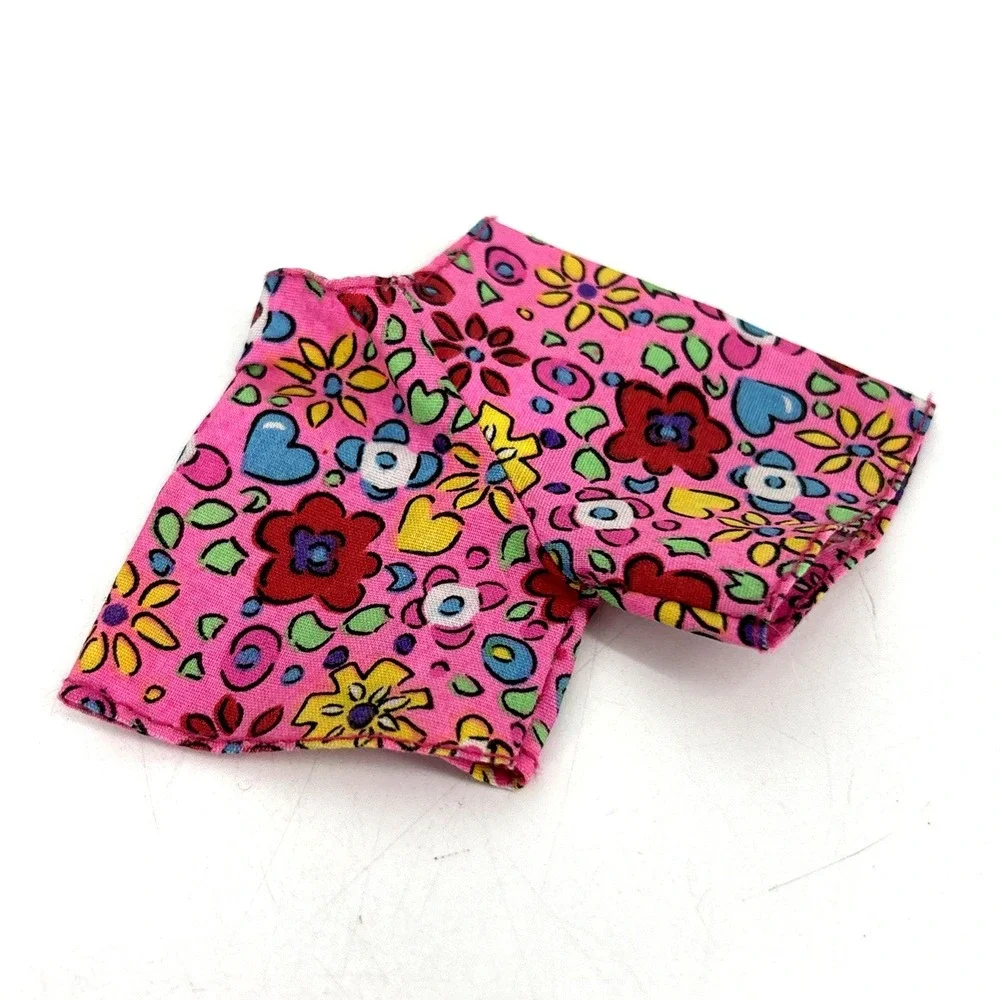 Vintage Barbie Midge Bright Colored Floral Shorts Only